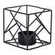 thumbnail image 1 of Portaves geométrico Ve de té votiva Candebro Boda negro Zulema porta vela, 1 of 7