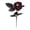 Red1, variant on Dark Red Artificial Rose 1Pcs Dark Gothic Halloween Home Decor Floral Arrangement Real Touch Artificial Rose Bouquet for Wedding Table Centerpiece Cafe Vase Halloween Decor