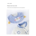 thumbnail image 3 of Yidarton Newborn Clothes Baby Jumpsuit Winter Warm Ha Jacket Padded Cotton Jacket Go Out Hug Clothes Climbing Clothes Blue Penguin, 3 of 9