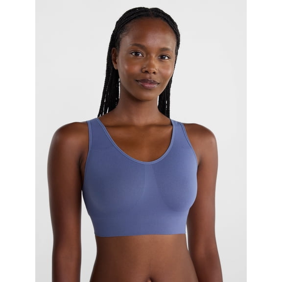 Joyspun Women's Pullover Comfort Bralette, Removable Padding, Sizes S-XXXL
