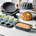 thumbnail image 3 of 12-Piece Round Silicone Cake Mold Set, Multi-Use Muffin Cups for Baking Egg Tarts, Steamed Eggs and Baby Food, Non-Stick Baking Cup Set, 3 of 6