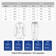 thumbnail image 5 of VIAOLI Women's Medical Scrub Set - Half-Zip Mid-Length Top with Drawstring Pants, for Nurse Uniform, Multiple Colors, 5 of 7