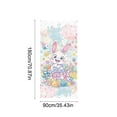 thumbnail image 3 of QuanTara Easter Door Curtain 70.87×35.43in, Multicolor Polyester Door Cover, Spring Party Decor for Classroom Office Store, Holiday Entrance Decoration, 3 of 6