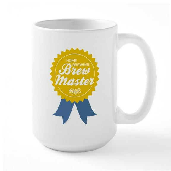 CafePress - Brew Master - 15 oz Ceramic Large White Nolvety Mug