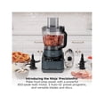 thumbnail image 3 of Ninja 9-Cup Food Processor, 4 Auto-iQ Presets, Chop & Slice Vegetables, Mix Dough, BZ600, Cyberspace, 3 of 21