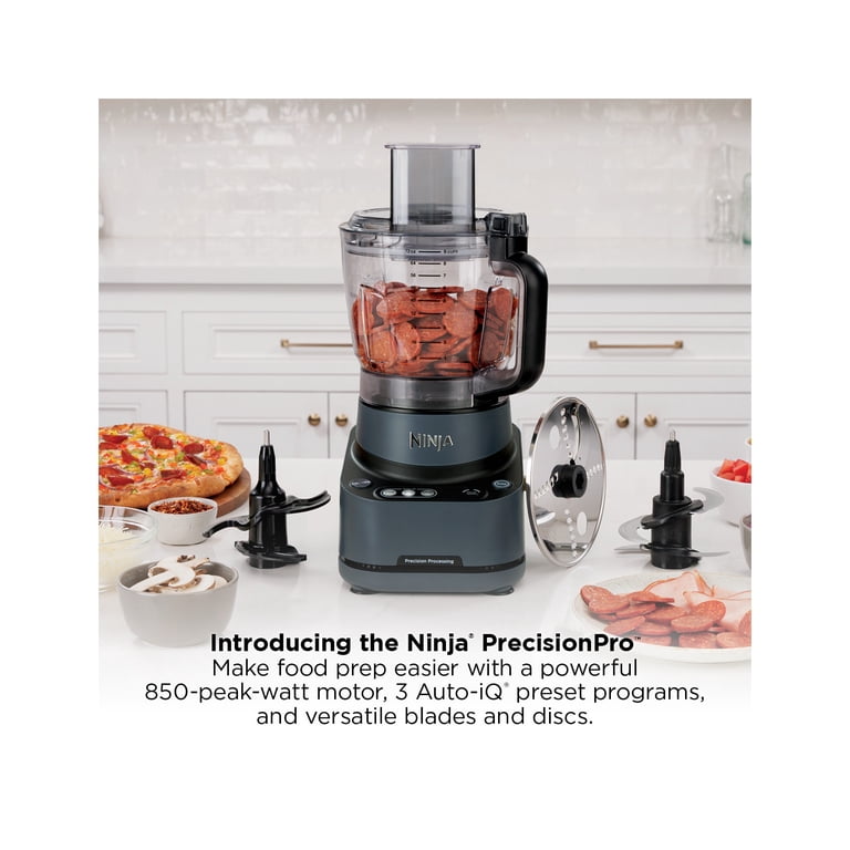 Ninja 9-Cup Food Processor, 4 Auto-iQ Presets, Chop & Slice