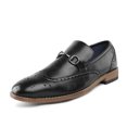 thumbnail image 1 of Bruno Marc Men's Dress Shoes Formal Oxford WILLIAM_5 BLACK Size 9, 1 of 4