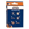 thumbnail image 2 of MasterPieces Officially Licensed MLB Houston Astros - 6 Piece D6 Gaming Dice Set Ages 6 and Up, 2 of 3