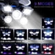 thumbnail image 3 of Lámpara de cabeza. Linterna frontal LED recargable por USB. Linterna de cabeza ultrabrillante. Faros delanteros para adultos, camping, actividades al aire libre y trabajo con casco. Faro con zoom, 3 of 5