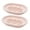 Pink Red, variant on LYCAQL 2 Pcs Draining Soap Dish Bar Soap Holder for Tub Waterfall Soap Tray Soap Saver Soap Dishes for Bathroom Shower
