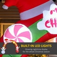 thumbnail image 4 of Outsunny 10' Christmas Inflatable Archway with LED Lights for Outdoor, 4 of 10