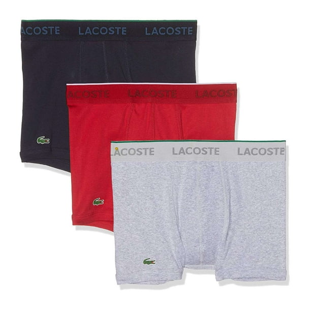 Lacoste Lacoste Mens Underwear 3Pack Microfiber Boxer Briefs