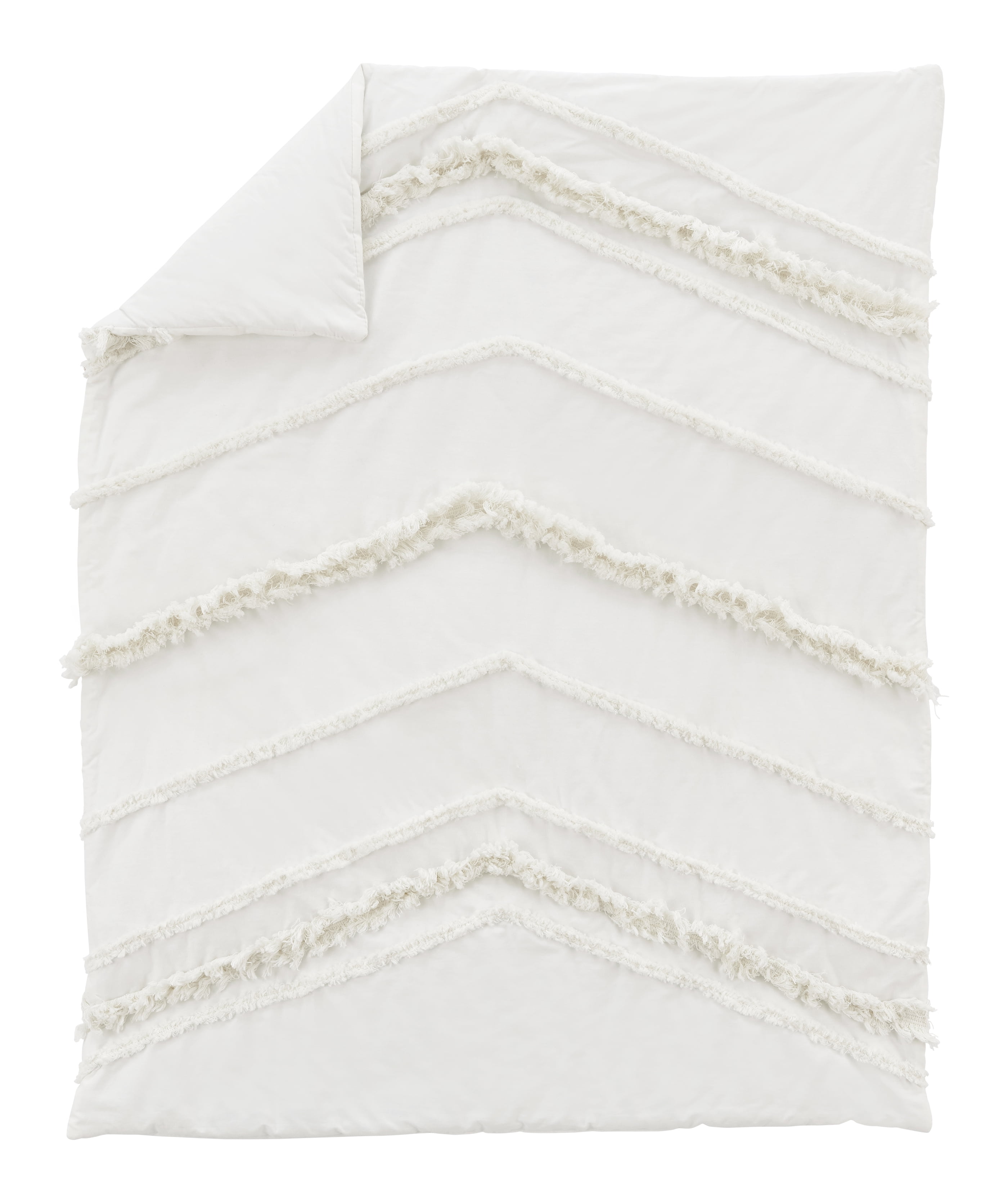 Sweet Jojo Designs Boho Fringe Ivory 5 Piece Crib Bedding Set