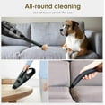 thumbnail image 6 of Cordless Handheld Vacuum Cleaner, Powerful 6000Pa Suction with 3-in-1 Accessories, Lightweight and Quiet, Fast Charging, Washable Filter, for Car and Home Cleaning, 6 of 7