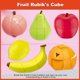 thumbnail image 2 of Cubos mágicos CHAO simulación forma de fruta juego de rompecabezas ABS, 2 of 4