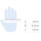 thumbnail image 5 of Guantes Desechables Guantes Desechables de Nitrilo, Azul, Talla S (Paquete de 100 Piezas) Sailing  Electrónica, 5 of 5
