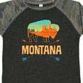 thumbnail image 4 of Inktastic Montana Gift Buffalo Silhouette Boys or Girls Toddler T-Shirt, 4 of 5