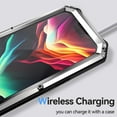 thumbnail image 6 of For iPhone 15 Pro Case Heavy Duty Protection With Built in Lens Screen Protector Rugged Stand 360 Full Body Military Grade Metal Bumper Phone Cases Men  15 Pro 6.1(Silver, 15 Pro Case 6.1 2023), 6 of 13