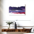 thumbnail image 3 of Elephant Stock Coastal Ink Iv Wall Art - Horizontal Canvas Wall Art - Living Room Wall Decor - Abstract Canvas - Purple And Blue Decor By Chris Paschke - 30" x 20", 3 of 8