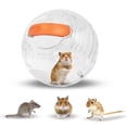 thumbnail image 1 of Pelota para hámster Happy Habitats de 7" transparente y ventilada, 1 of 7