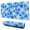 Blue Dog Paw, variant on Long Mouse Pads for Desk,Boston Terrier Dog and Flower Florals Desk Mats on Top Of Desks, Desk Mouse Pad Extra Large with 3mm Non-Slip Base and Stitched Edge for Gaming,Office,Work,Home 31.5"x11.8"