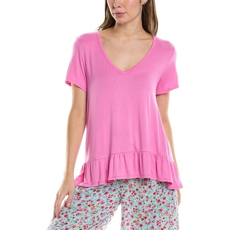 Kensie womens Night T-Shirt, s, Pink