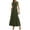 Army Green, variant on Summer Maxi Dresses for Women Sleeveless A Line Flowy Long Casual Sundress Wedding Guest Fashion Clothing