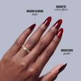 thumbnail image 4 of Kiss Core Magnetic Press On Nails Almond, ‘Apple Blossom’, Red, Medium Length, 32 Count, 4 of 15