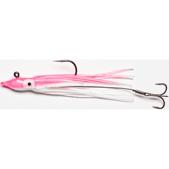 Mustad Addicted Setback Hootchie Pink White Jig 1oz