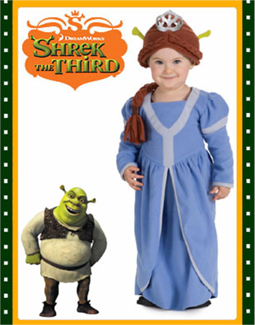 Fiona Costume, Fiona Baby Costume, Infant Shrek Fiona Costume, Fiona  Newborn Photo Prop, Baby Girl Halloween Costume, Shrek Baby Outfit 