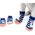 thumbnail image 3 of Pet Heroic 6 Sizes Anti-Slip Knit Dog Socks&Cat Socks with Rubber Reinforcement, Anti-Slip Knit Dog Paw Protector&Cat Paw Protector for Indoor Wear, Suitable for Small&Medium&Large Dogs&Cats, 3 of 7