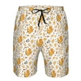 thumbnail image 3 of Logiee Squirrel And Leaves Print Mens Swim Trunks Quick Dry Board Shorts,Breathable Hawaii Beach Shorts Swimwear Bathing Suits-XX-Large, 3 of 6