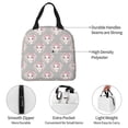 thumbnail image 2 of Kdxio Beautiful Rabbit1 Print Insulated Lunch Bag,Reusable Tote Lunch Box for Women Men,Leakproof Cooler Lunch Bags for Work Office Travel Picnic, 2 of 6