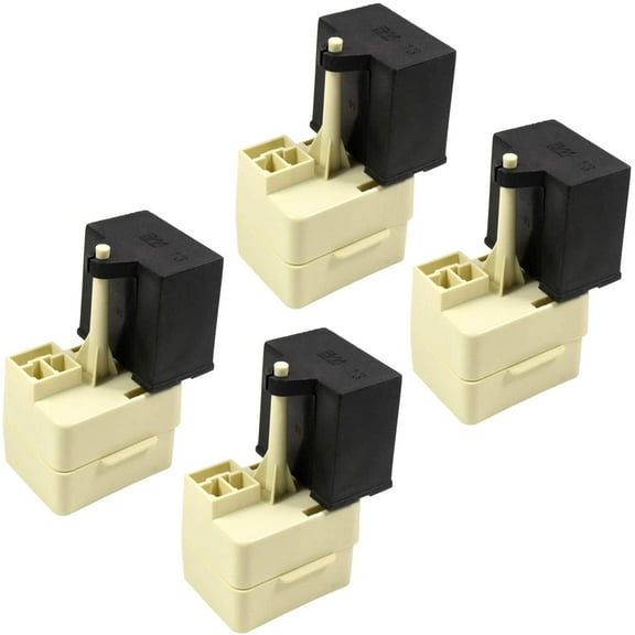 HQRP 4-Pack Compressor PTC Starter/Start Relay and Capacitor Kits Compatible with Amana 35271 1999A 36271W