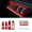 For RHD Red Carbon, variant on Real Soft Carbon Fiber For Honda Civic 11th Gen Type-R FL5 2022 2023 2024 2025 Car Window Lift Button Frame Panel Trim Sticker.