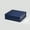 Navy Blue, variant on Geoto 9.25"×9.25"×3.14" A5 Square Size Luxury Rigid Foldable Magnetic Closure Collapsible Gift Packaging Boxes(Rose Gold)