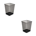 thumbnail image 4 of Naiovety Papelera Bote de basura de alta capacidad y duradero para varios ajustes Debajo de los cubos de cocina Cubo de basura de cocina Cubo de Cuadrado pequeño 9L, espesado 9L 2piezas, 4 of 6