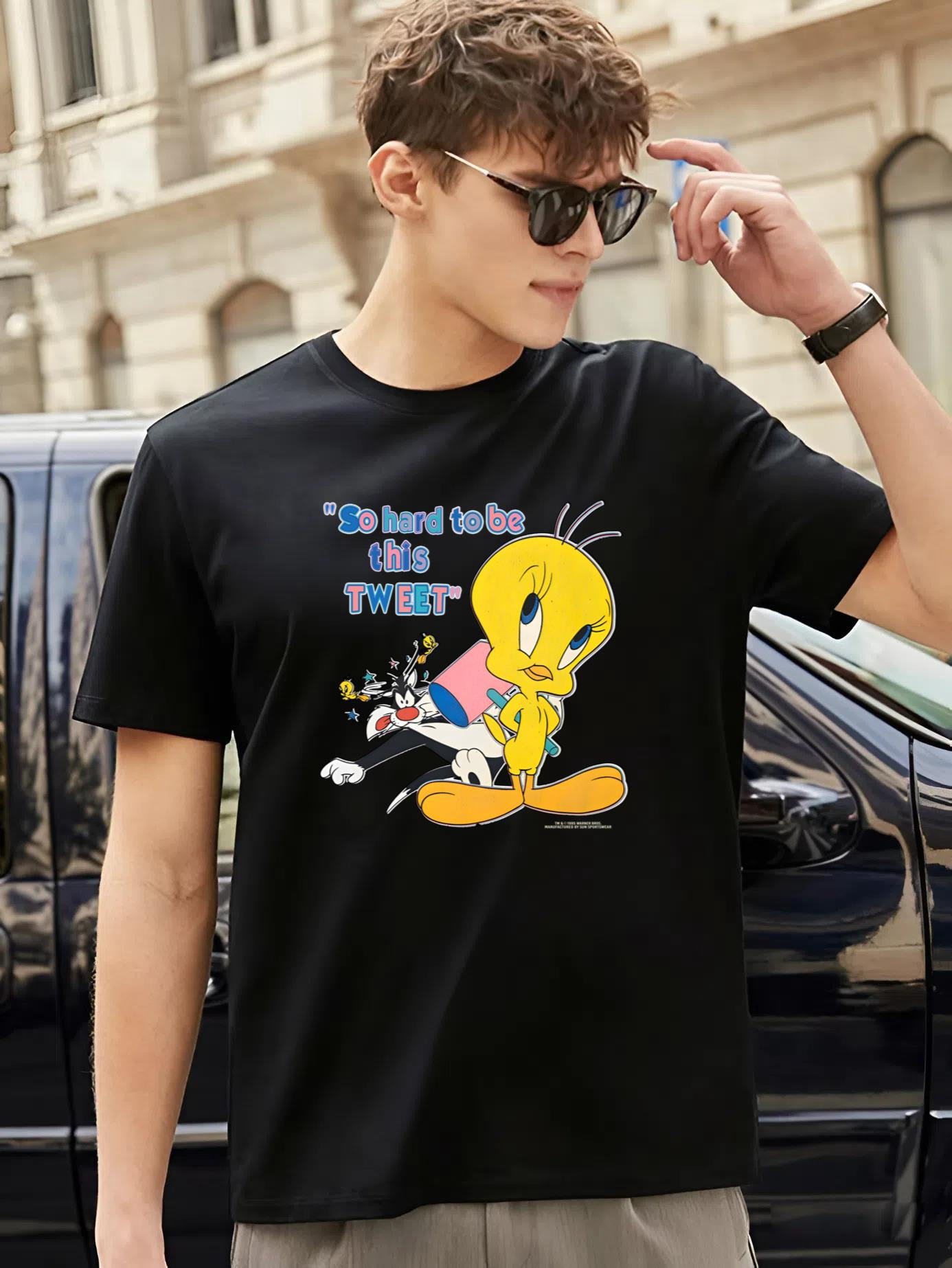 90s Vintage Looney Tunes Sylvester and Tweety Warner Bros. T-Shirt
