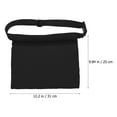 thumbnail image 5 of DINHEAROM 2Set Black Rectangular Tennis Ball Mesh Bags with Waist Strap Design for Men Women and Outdoor Use, 5 of 8