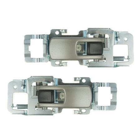 - Pair Set Inside Interior Satin Door Handles Replacement for Chevrolet Equinox Pontiac Torrent 15926295 15926296