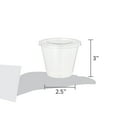 thumbnail image 5 of Great Value Everyday Disposable Plastic Cups with Lids, White, 5.5 oz, 25 Count, 5 of 7