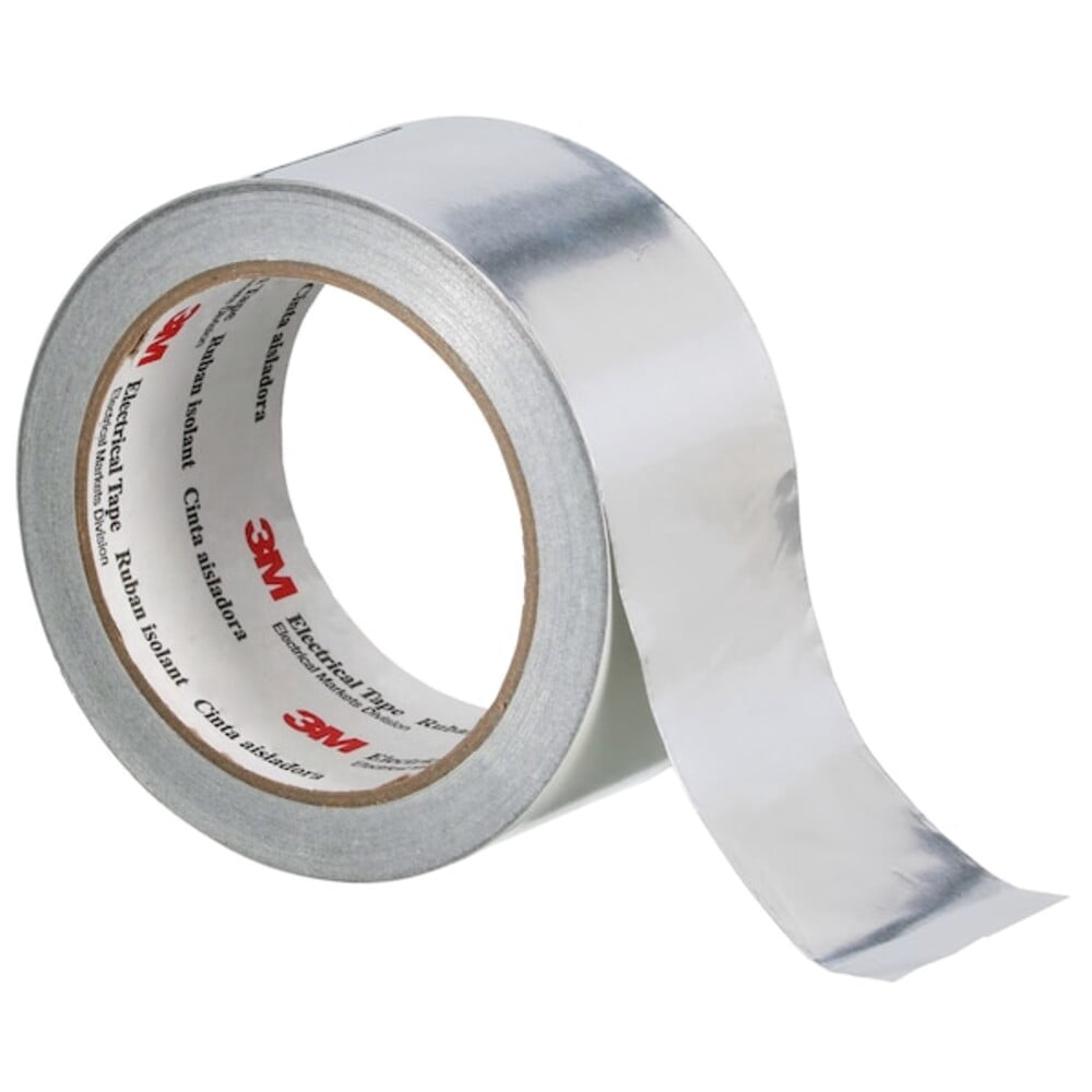 3m Conductive Electrical Tape, Slvr, 18 yd L, PK5 1170-2"X18YD