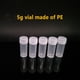 thumbnail image 2 of Inteprter 5ML Pills Storage Bottle with Lid Container Organizer Dispenser School Home Case Travelling Tablets Portable Organizing Type3 NO3, 2 of 6