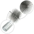 thumbnail image 4 of Unique Bargains Brosse de Nettoyage de Tube 180mm, 2 Pcs Brosse de Nettoyage de Cheminée en Fil d'Acier Ronde M12 Filetée, 4 of 4