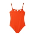 thumbnail image 7 of Shadoumai Girls Swimsuit One Piece Size 6 Ruffle Ruched Tankini Sets Quick Dry & Stretchy Tropical Print Bathing Suits for Girls Summer Girl's Swimwear Adjustable Wide Straps, 7 of 7