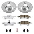 thumbnail image 3 of PowerStop Rear Z26 Street Warrior Carbon-Fiber Ceramic Brake Pad and Drilled and Slotted Rotor Kit Fits: JEEP Select Models K2151-26, 3 of 9