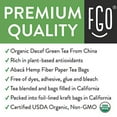 thumbnail image 3 of Organic Green Tea Bags (Decaf) | 100 Tea Bags | Eco-Conscious Tea Bags in Kraft Bag | Raw from China | by FGO, 3 of 3