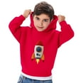 thumbnail image 4 of YUNAFFT Chandail à Capuche pour Enfants Imprimé Unisexe avec Poignets Élastiques et Capuche Réglable Mode Urbaine Décontracté Y2K, 4 of 5