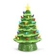 thumbnail image 1 of Mr. Christmas 12" Nostalgic Ceramic Lit Tree, Green, 1 of 6