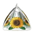 thumbnail image 3 of Kdxio Sunflowers (2) Print Tissue Box Cover,Modern PU Leather Rectangular Tissue Box Holder for Bathroom Living Room Bedroom Office Desk Car Home, 3 of 9